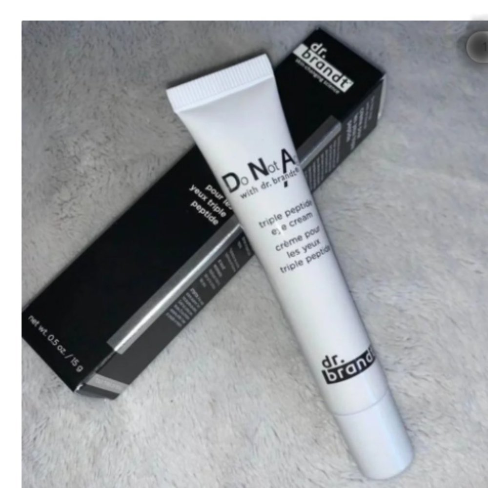 BNIB Dr. Brandt do not age  TRIPLE PEPTIDE EYE CREAM 0.5 oz / 15 g
